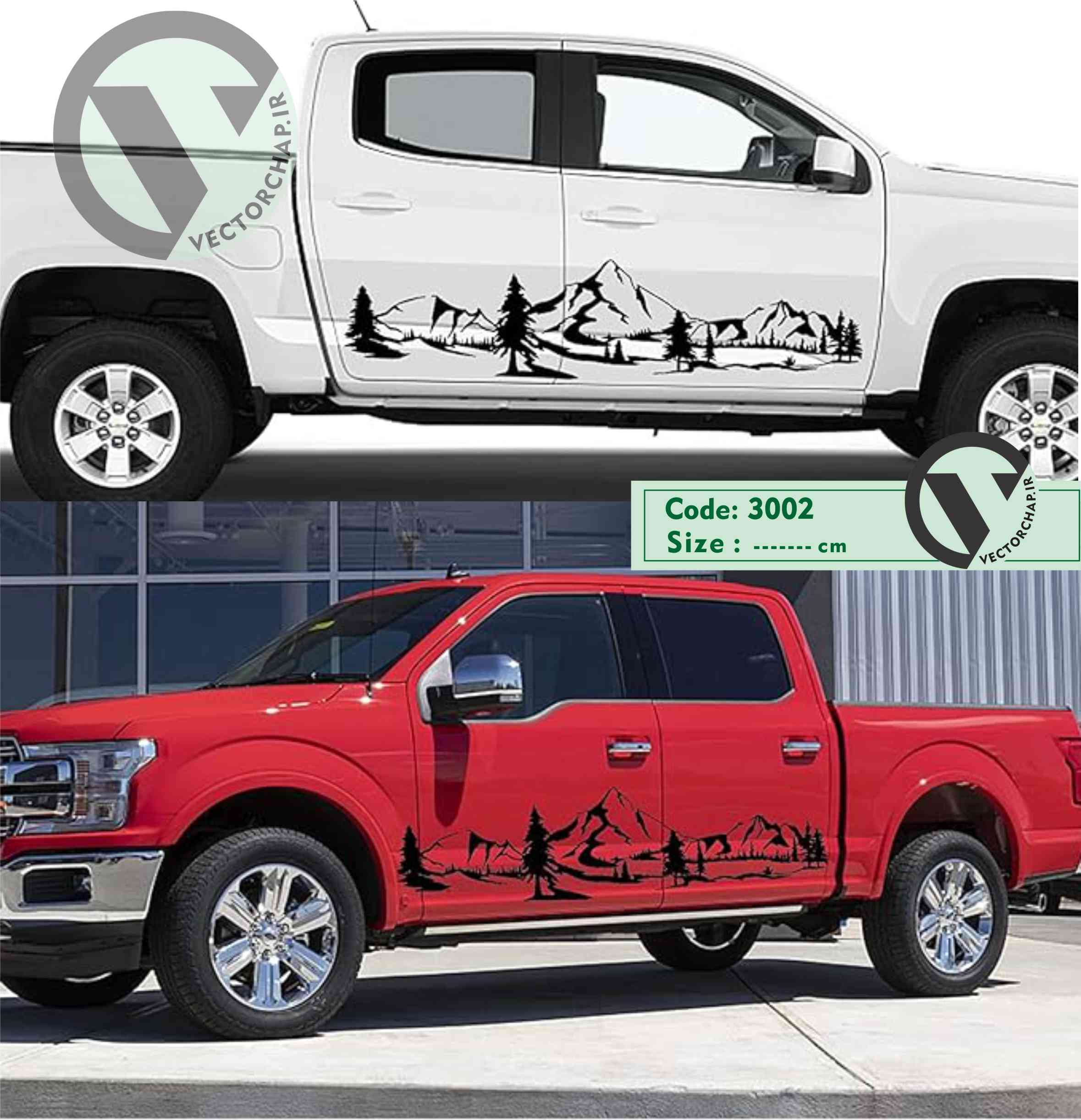 استیکر بدنه خودرو/استیکر ماشین/برچسب بدنه ماشین/برش استیکر دیواری/قیمت برش استیکر/برچسب حروف/برش لوگو/بغل نویسی ماشین